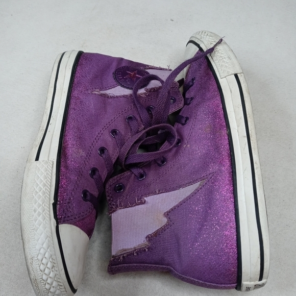 Converse Chuck Taylor All Star women purple glitte - Picture 3 of 7